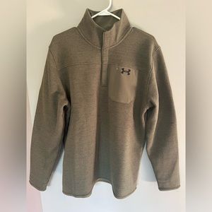 Under Armour Men’s Sweaterfleece Specialist Henley Sweatshirt -Size XL